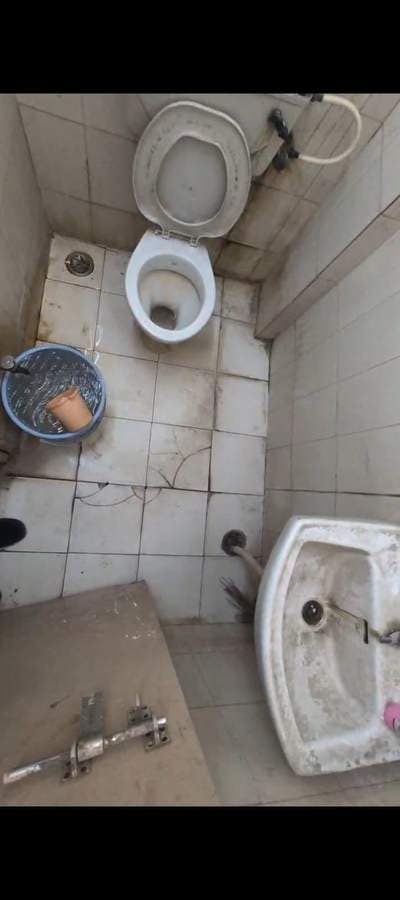 Washroom fixture installation in hospital support rooms