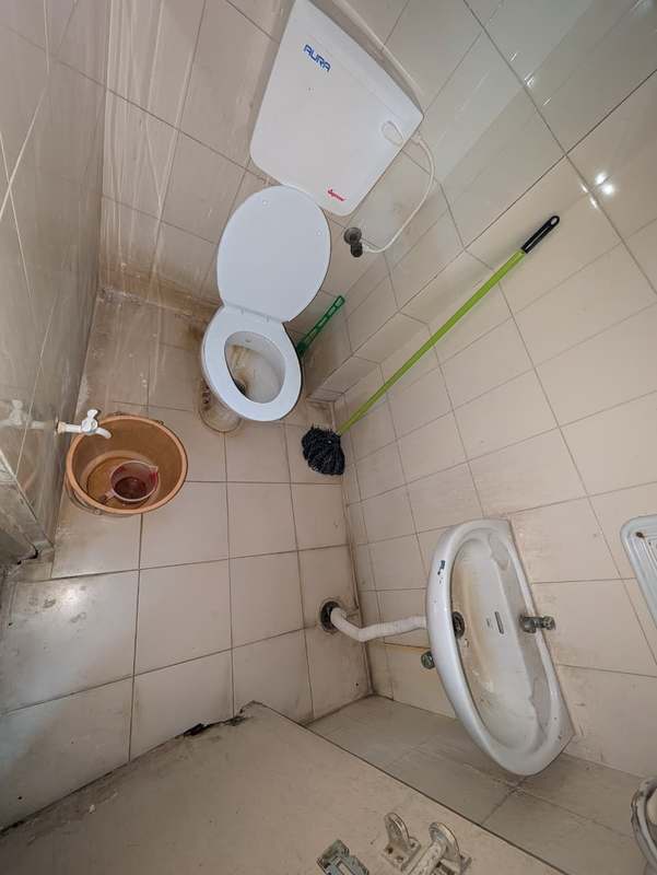 Hospital washroom renovation work