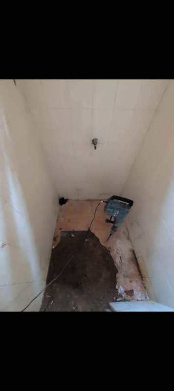 Hospital washroom renovation work