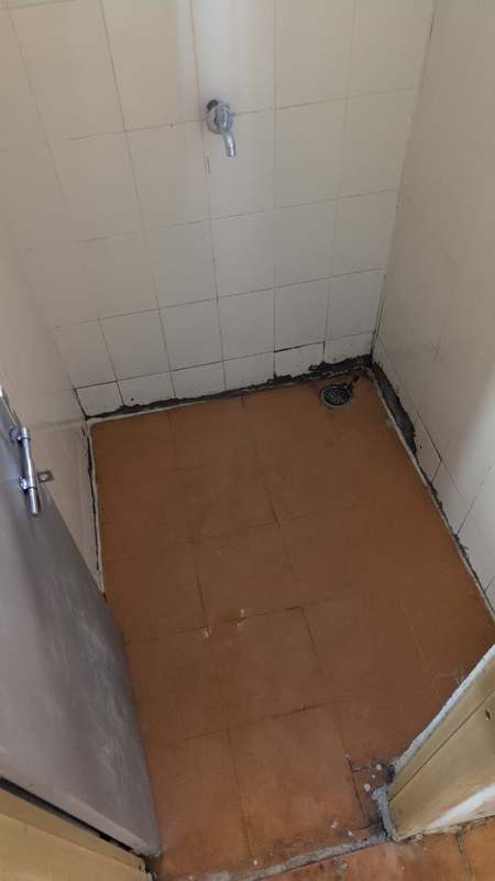 Hospital washroom renovation work