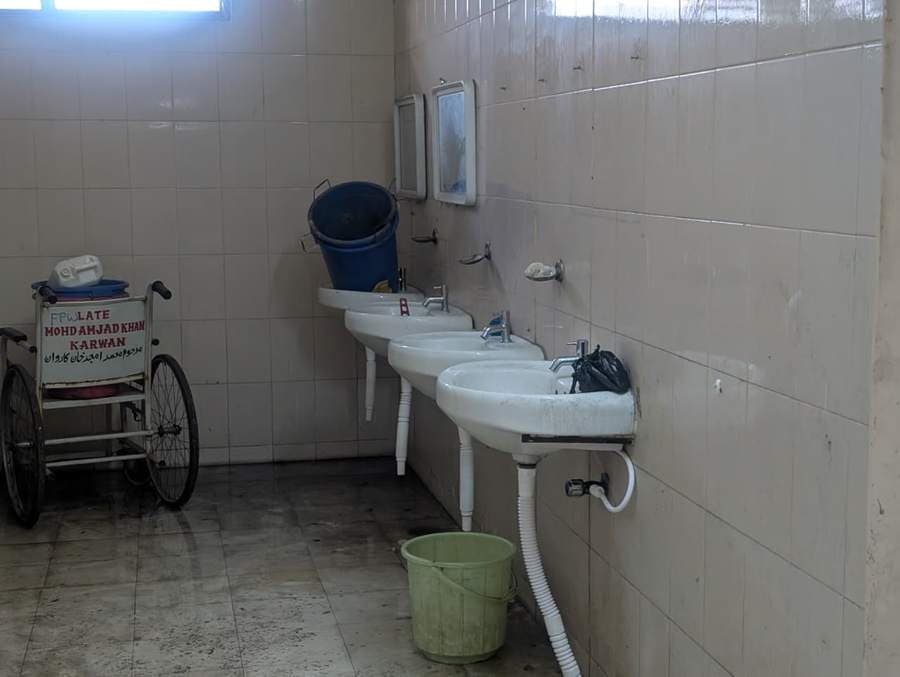 Family planning ward right lobby – before renovation