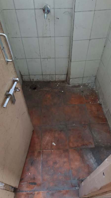 Hospital washroom renovation work
